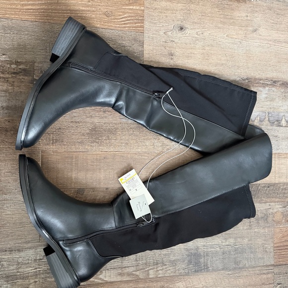 Women’s Hope Boots with Memory Foam Insole – A New Day™ Black 9 - Picture 7 of 11